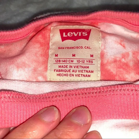 Girls - Levi’s Cropped Sweatshirt Bundle - Picture 5 of 11